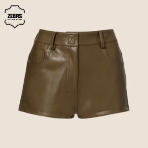 Women's Leather Shorts
