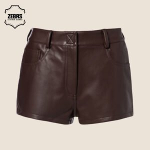 Women's Leather Shorts