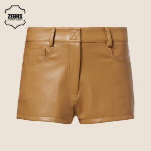 Women's Leather Shorts
