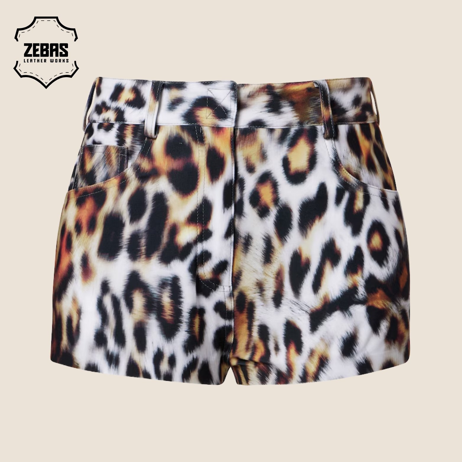 Women's Leather Shorts