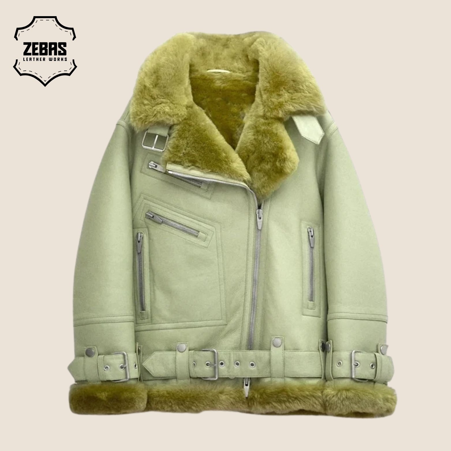 WOMEN'S SHEARLING JACKET
