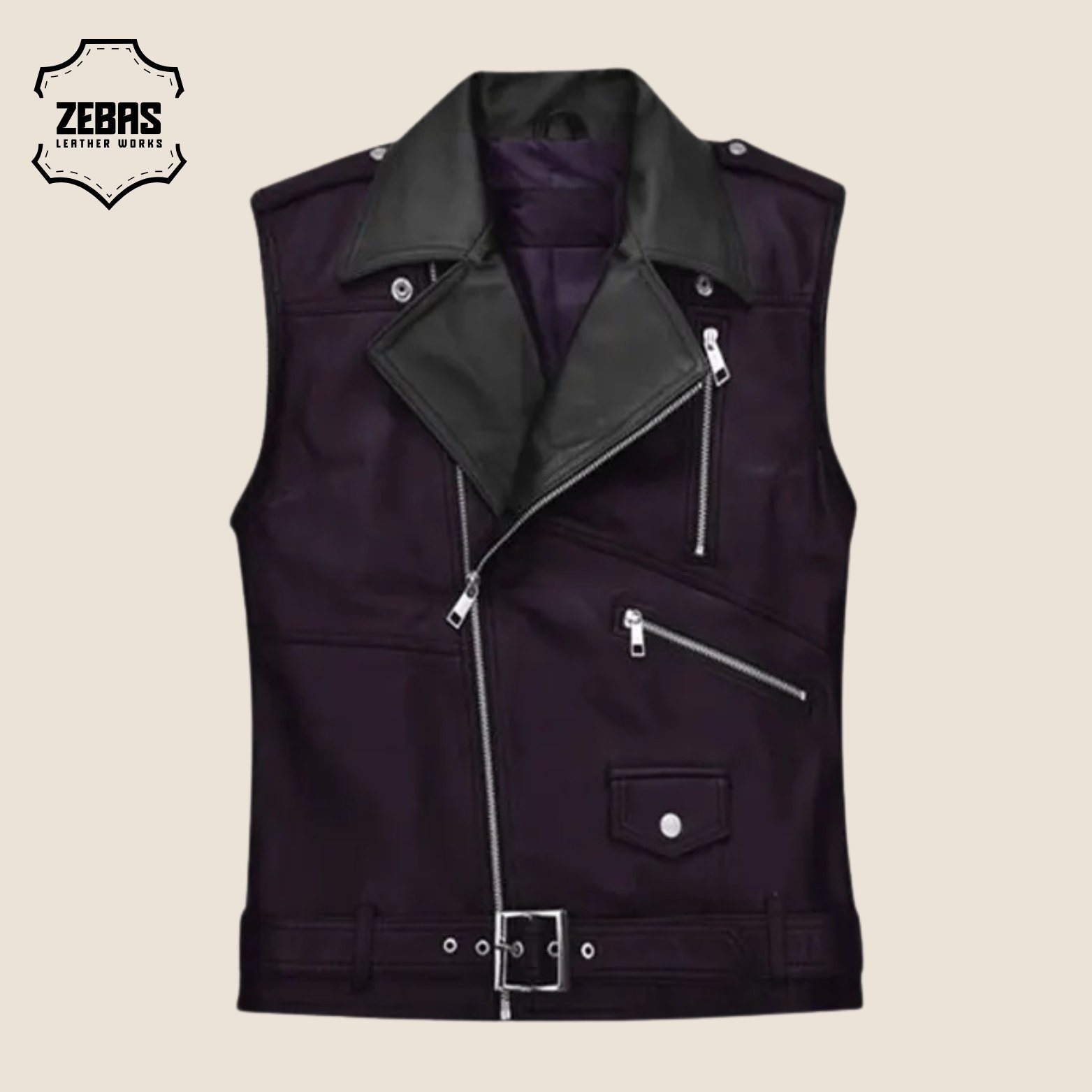 Leather Vest