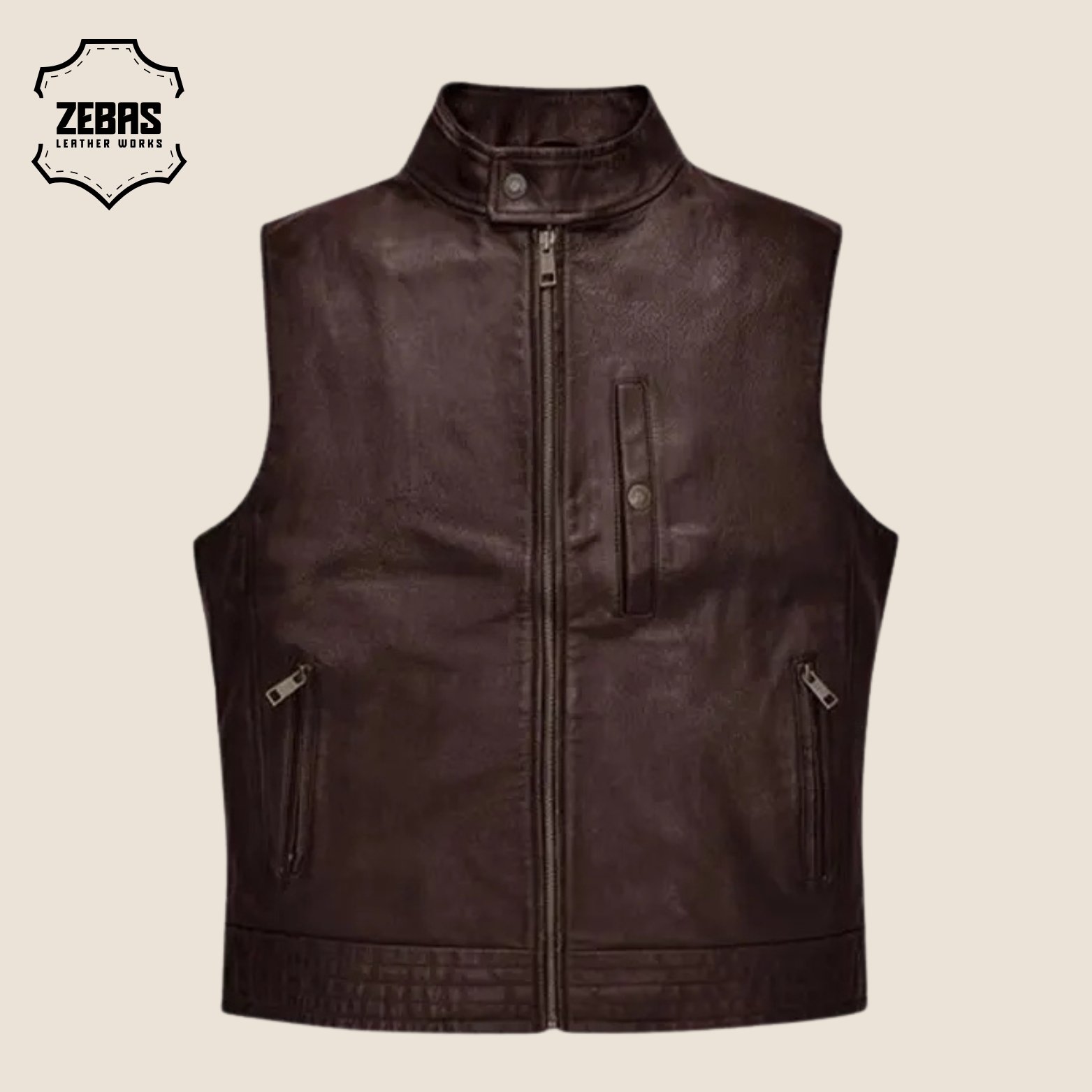 Leather Vest