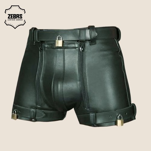 Leather Shorts