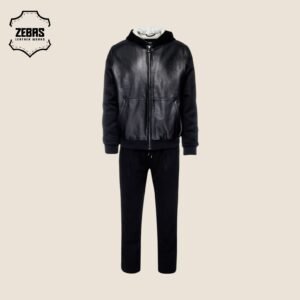 LEATHER TRACKSUIT
