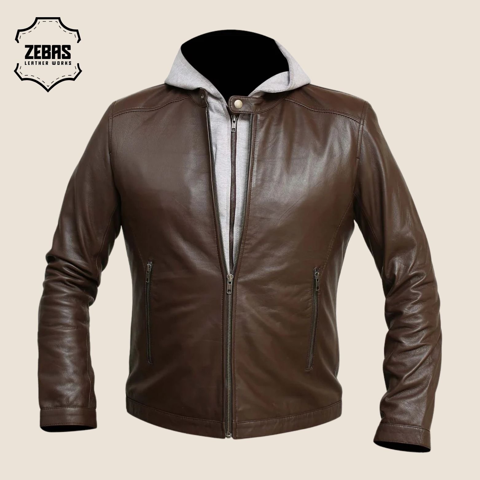 Leather Hoodies