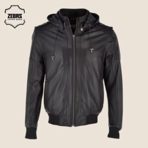 Leather Hoodies