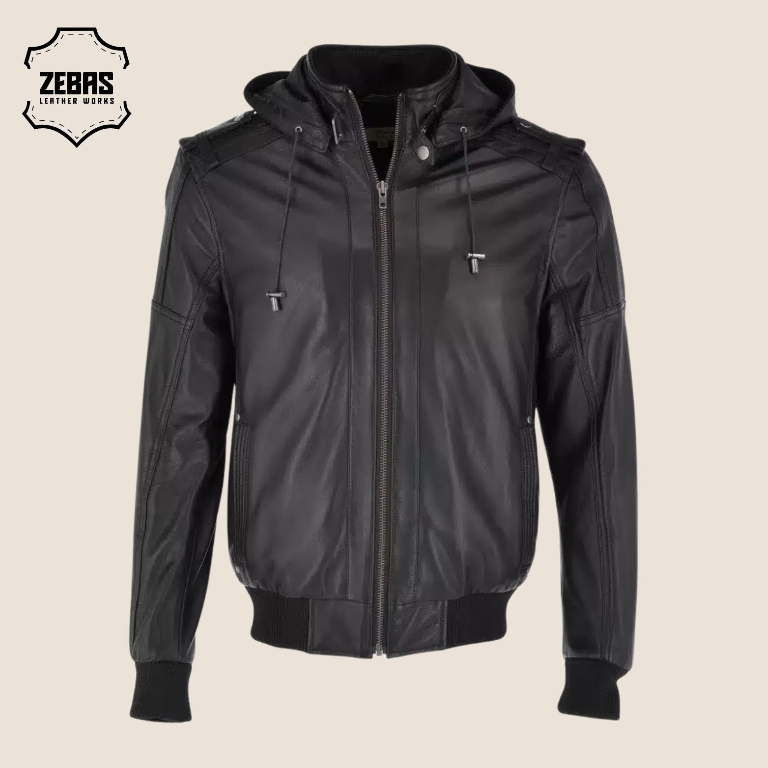 Leather Hoodies