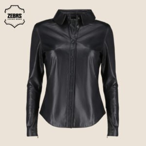 Upgrade your wardrobe with stylish Women’s Leather Shirts. Featuring a sleek and fashionable leather look, these shirts are perfect for casual outings, parties, dinners, and everyday wear. Pair them with jeans, trousers, skirts, or leggings for a trendy and confident look.