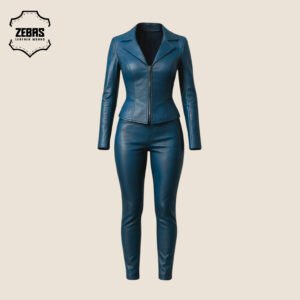 Women's Leather Tracksuits
