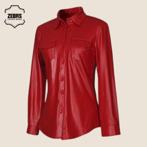 Women's Leather Shirts