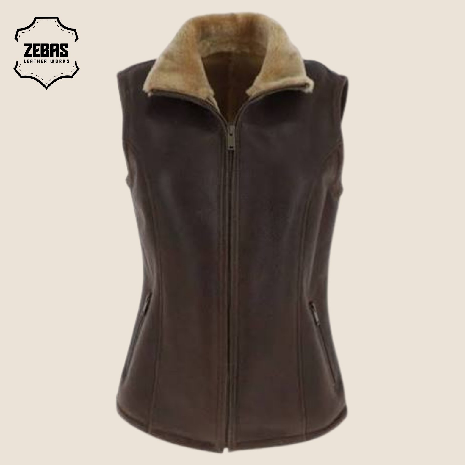 Women's Shearling Vests