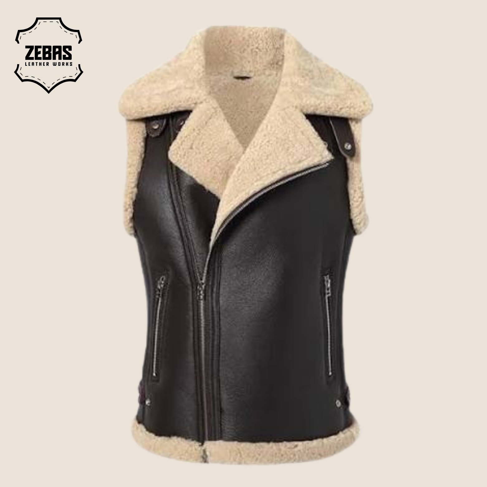 Women's Shearling Vests