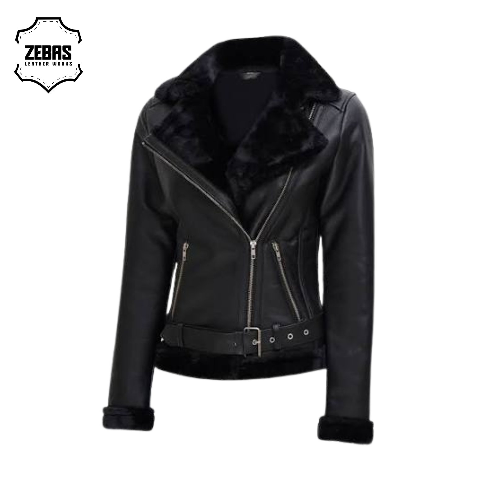 WOMEN’S SHEARLING JACKET
