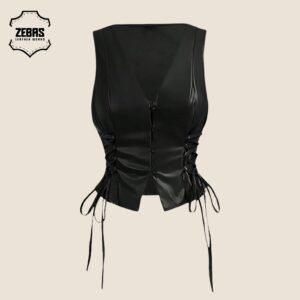 WOMEN’S LEATHER VEST
