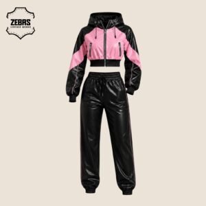Women’s Leather Tracksuits