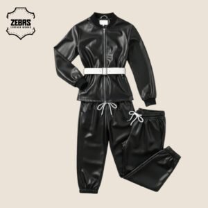 Women’s Leather Tracksuits