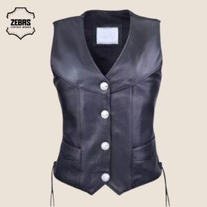 WOMEN’S LEATHER VEST