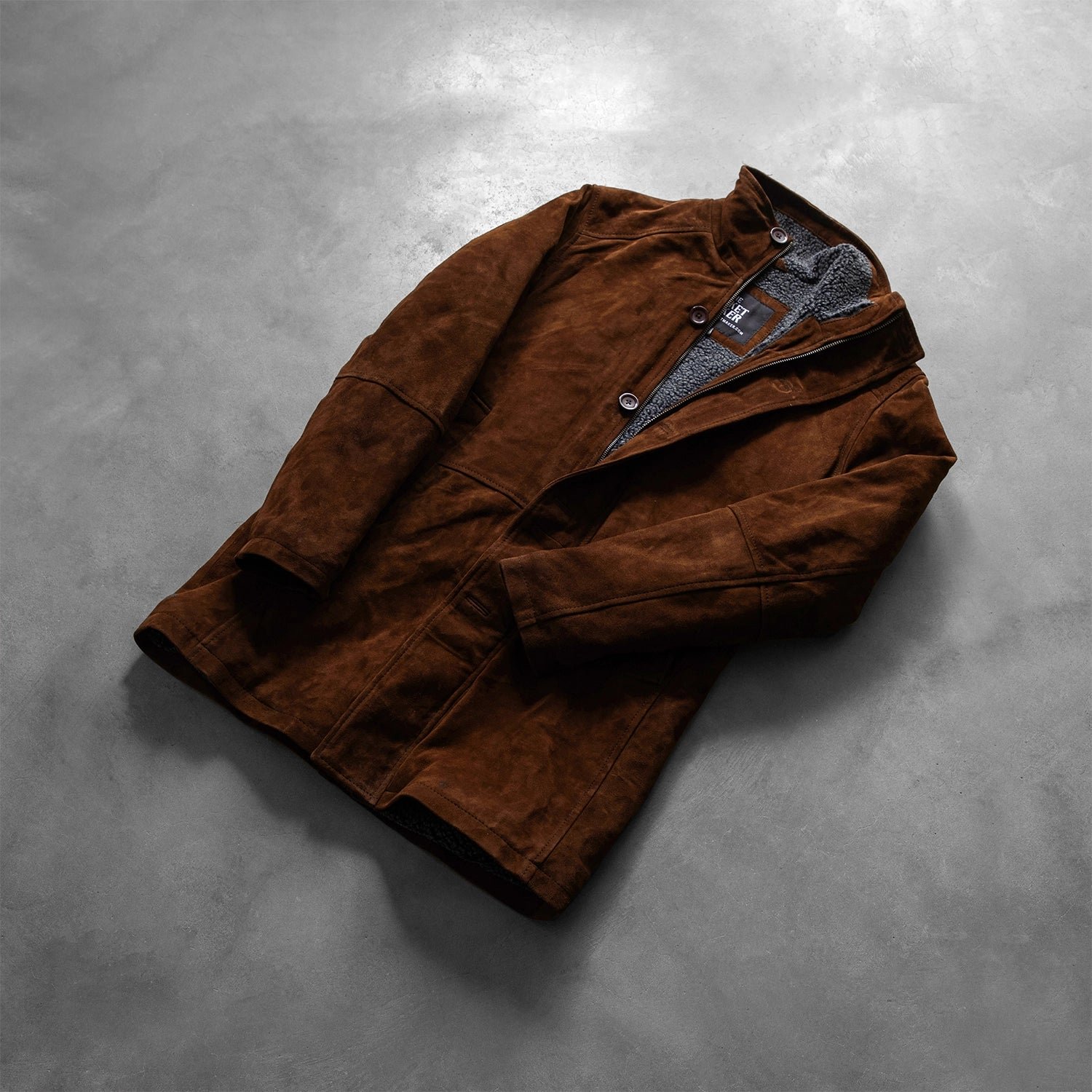 Sheriff Brown Suede Jacket for Men, Vintage Western Jacket, Classic Cowboy Suede Coat, Rugged Casual Outerwear - Image 7