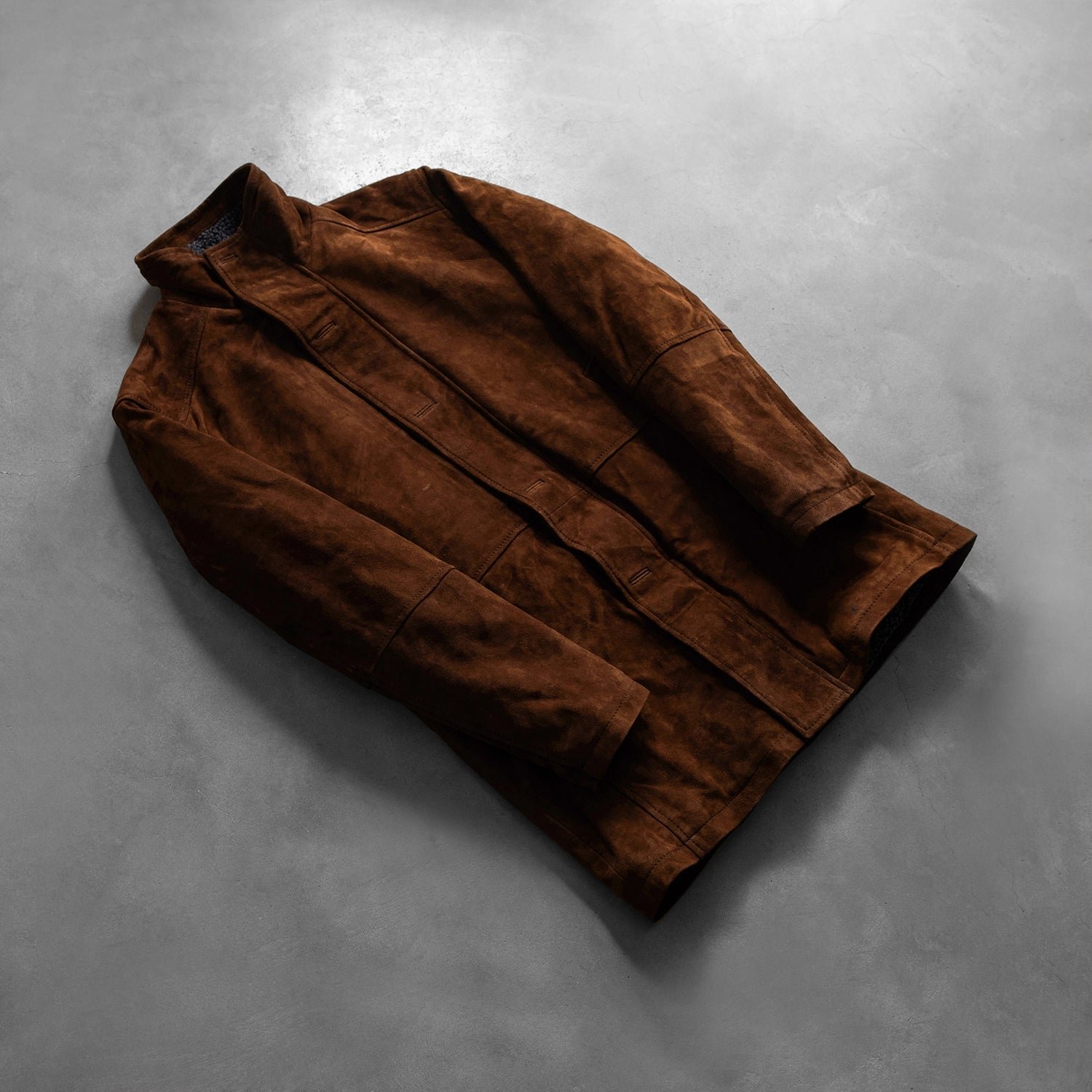 Sheriff Brown Suede Jacket for Men, Vintage Western Jacket, Classic Cowboy Suede Coat, Rugged Casual Outerwear - Image 5